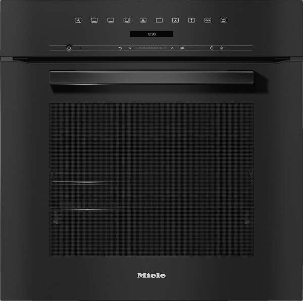 Miele H 7260 B CulinArt Obsidianschwarz im perfekt kombinierbaren Design mit Klartextdisplay und PerfectClean.